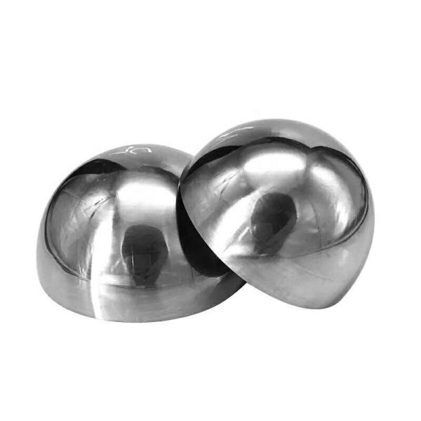 2 espessura de aço oca de aço inoxidável 50mm da esfera 0.5mm da polegada lustrados altamente