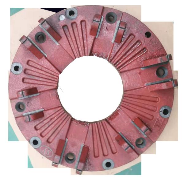 CF550.21B.025 504 554 10 15 Spline Clutch Disc 6 Pad 21*25 Hub For Foton