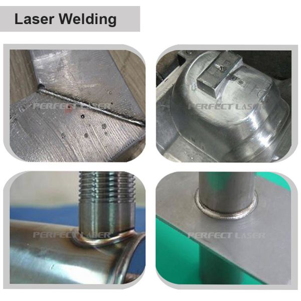 Perfect Laser 4-in-1 Laser Welding Machine Portable Laser Welder with Welding Cleaning Cutting Functions for Industrial Metal Processing