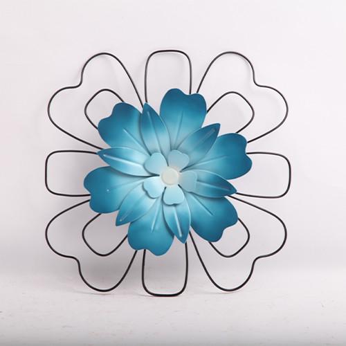 Metal Garden Ornaments Modern Flower Metal Garden Wall Decorations
