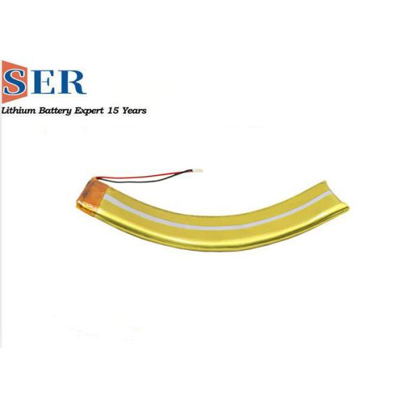 Polymère incurvé flexible personnalisable Ion Safety Curved Lipo Battery de lithium de Li Poly Battery 3.7V