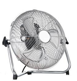 40cm High Velocity Retro Floor Fan 3 Metal Blade High Power Copper Motor