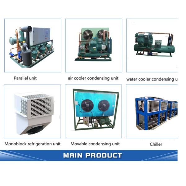 20KW Cold Storage Logistics Solutions US Interstate Cold Storage Chamber Construction For 144m³