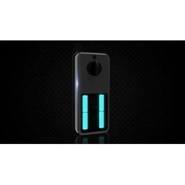 Сменяемый автоматический Bluetooth смарт дверной замок стандартный европейский универсальный