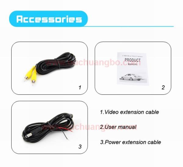 Ouchuangbo car rear view camera parking monitor backup camera for Benz S-class OCB-T6896