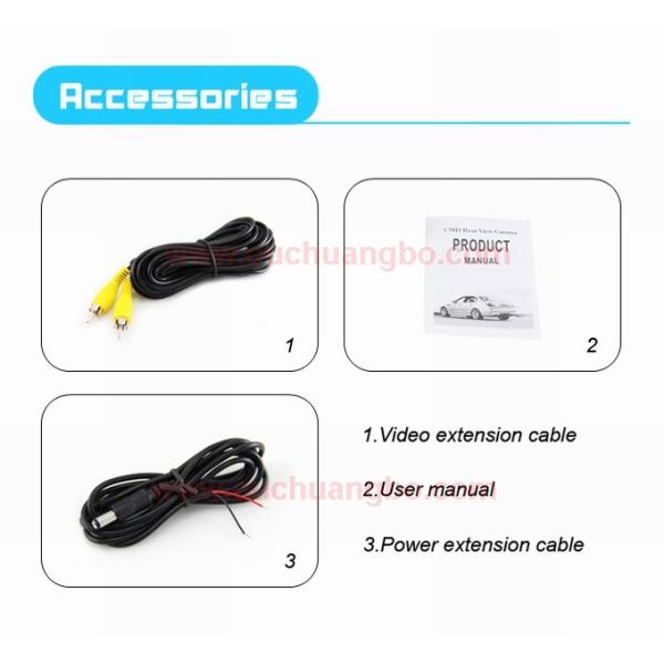 Ouchuangbo Color CCD HD car trunk handle reverse rear waterproof camera for Buick Lacrosse OCB-T6921