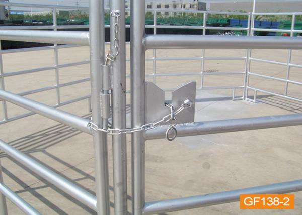 Tubes ronds soudés de 2,2mx1,7m Panneaux de clôture pour cheval