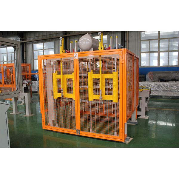 28pcs/time 22.15kW Double Wire Frames Concrete Block Cutter for High Efficiency Brick Cutting