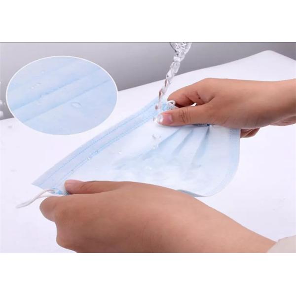 White Medical Face Mask , 3 Ply Surgical Mask CE FDA Certification