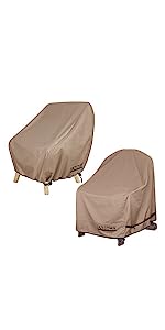 Furniture Cover 600D Waterproof Large Heavy Duty Outdoor Furniture Set Covers with Anti-UV and Wind-Proof Suitable