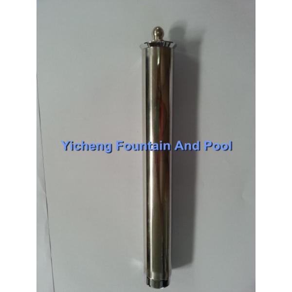 Stainless Steel Trumpet Water Fountain Nozzles For Ponds , Fountain Nozzle Heads