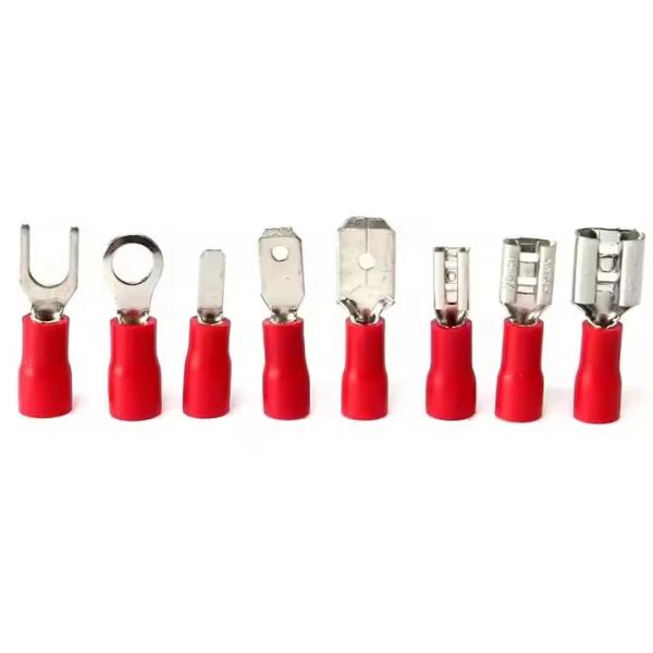 Insulated Male Disconnects Male Female Crimp Terminals Butt Wire Connector for Machinery Repair Shops