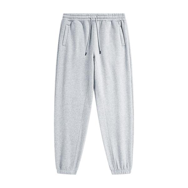 Anti Gym estático Sweatpants da tela do velo dos basculadores 330gsm do Sportswear dos esportes do algodão