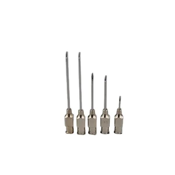 Agulha veterinária hipotérmica de aço inoxidável para uso animal