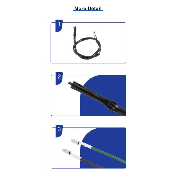 High Temperature Resistance Front Brake Switch for CG-125 Wire Cable Brushless Motor