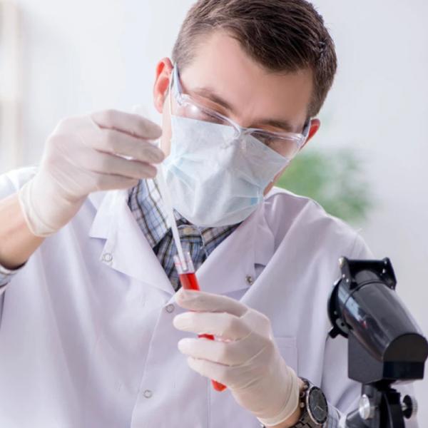 EN374 Latex Medical Examination Disposable Hand Gloves No Leakage