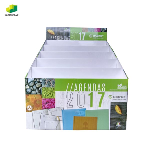 Full Pallet Display Diary Point Of Sales Stand for Notebook Cardbook
