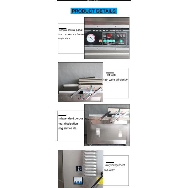 50HZ Food Vacuum Packaging Machine Vacuum Preservation Sealing Machine