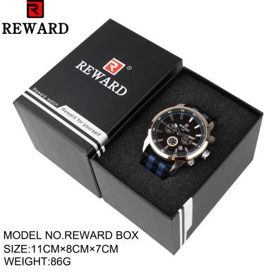 Paper Material Watch Storage Box REWARD Paper Gift 11x8x7cm Size CE Approval