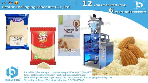 Bestar powder packing machine with high quality branded PLC servo BSTV-550DZ