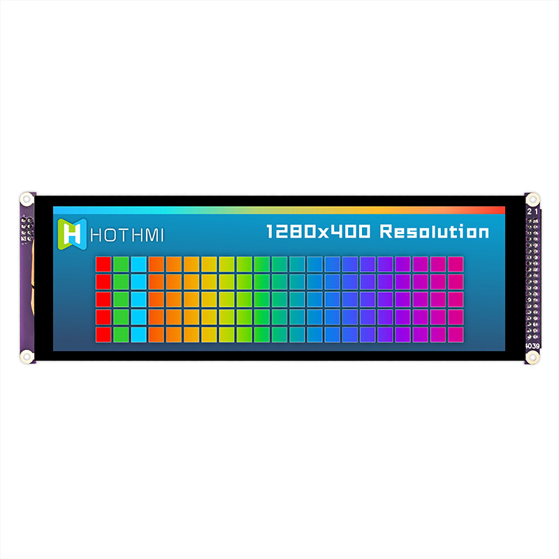 7,84 дисплей 1280x400 MCU IPS TFT LCD касания стиля Адвокатуры дюйма емкостный для монитора автомобиля