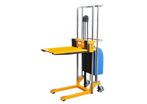 EPS Semi-Electric Hydrualic Platform Stacker With Easier and Faster Lifting Operation Capacity 400Kg