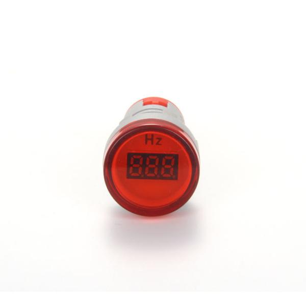 22mm small digital tube led round mini digital display frequency meter electronic indicator lamp measuring