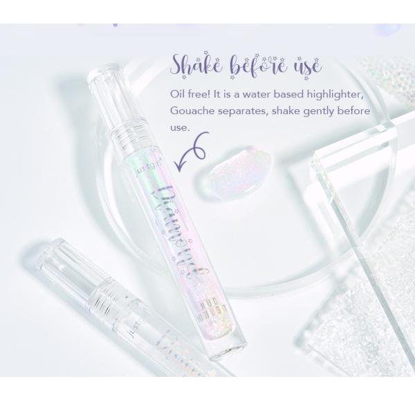 High Pigment Liquid Glitter Eyeliner Multi Use Body Glitter Liquid Highlighter