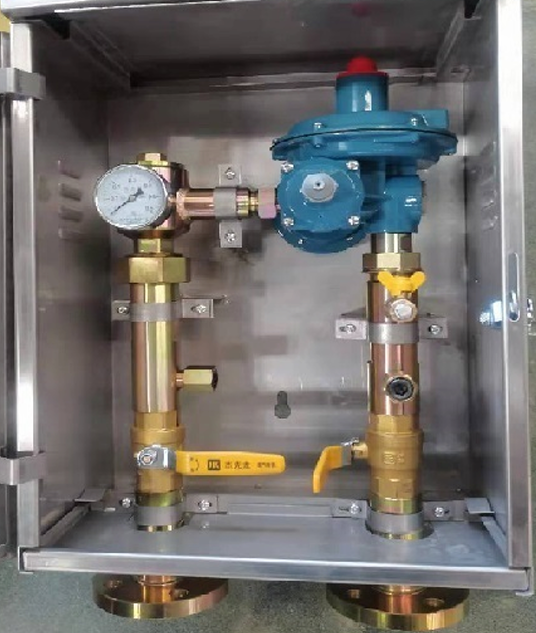 Gas Filter Pressure Regulating Cabinet China Chunhui Controls OEM Building-level Natural Gas Control Regulator