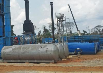 40HQ Container BV 50T Asphalt Tank Heavy Oil And Natural Gas Heating Asphalt Mixing Plant Component