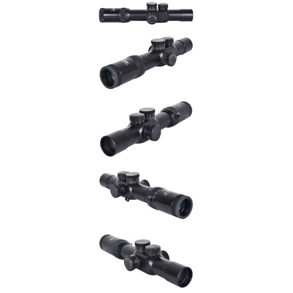 2-12x Magnification Black/Camouflage Side Focus IR Zero Lock First Focal Plane Sight