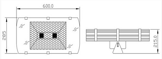 Водоустойчивые света потока СИД IP66 100w промышленные на открытом воздухе с чистой белизной 5500k