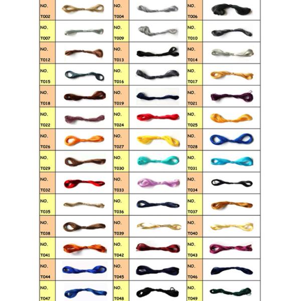 O narcótico tingiu o fio de gerencio SD da microplaqueta 100D/144F pura do fio do POY do poliéster