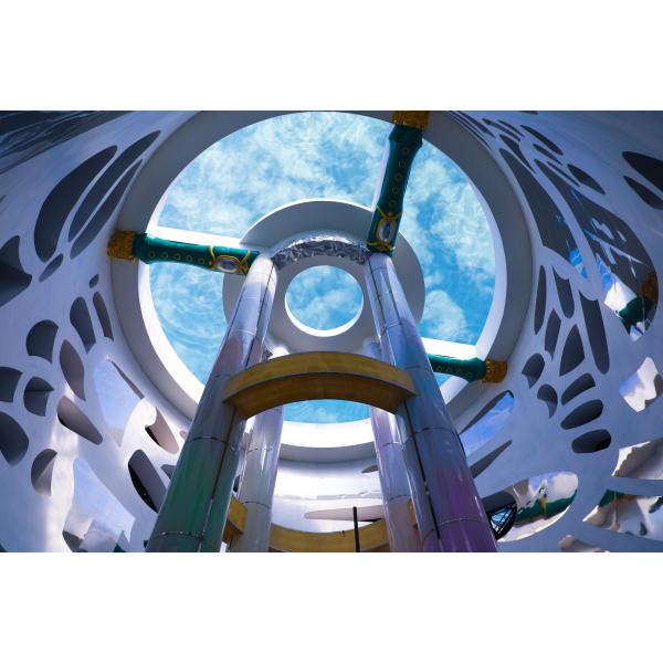 Ультрафиолетовая защита отливки толстых акриловых панелей для семейного бассейна Вилла бассейн