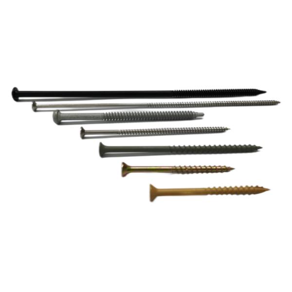 Цинко-алюминиевые покрытые Торкс нитки формирующие винты для пластмассовых плоских решеток Pan головы деревянной палубы самонакопной винт