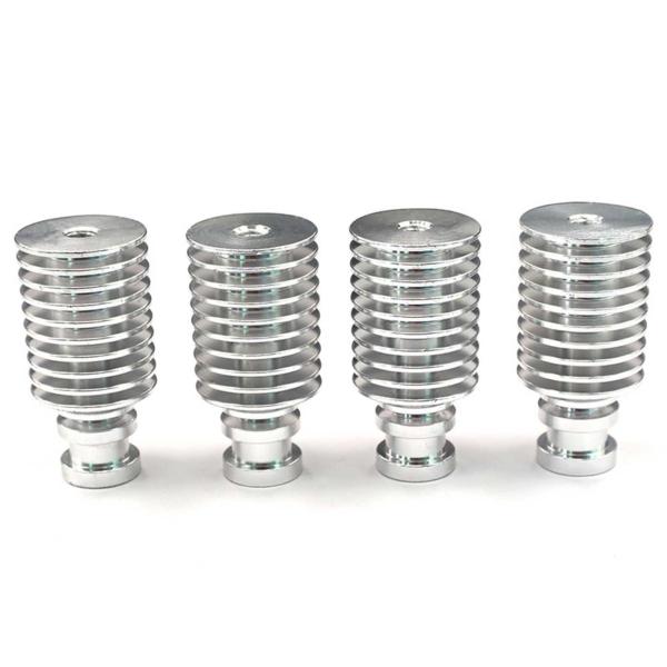 1.75mm 3mm E3D V5 3D Printer Heatsink Alle Metalen Extruder Radiator