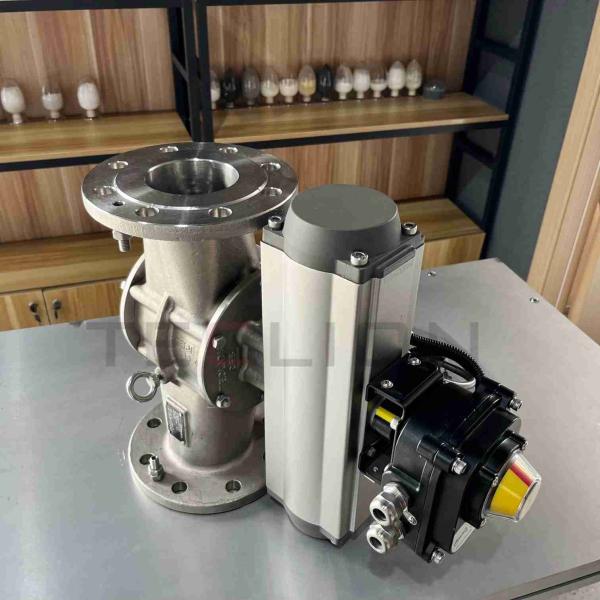 Ventilateurs de détournement pneumatiques de transport en poudre en acier inoxydable