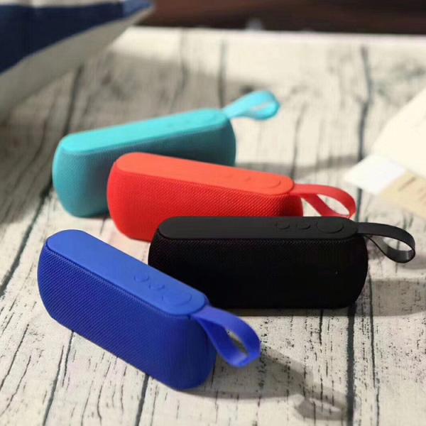 New design fabric bluetooth speaker, Music wireless bluetooth speaker with sling for outdoor use