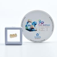 700Mpa 3D dental mais o bloco Multilayer da zircônia para a ponte