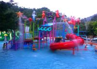 Campo de jogos interativo do parque da água da cor da mistura para a piscina do hotel