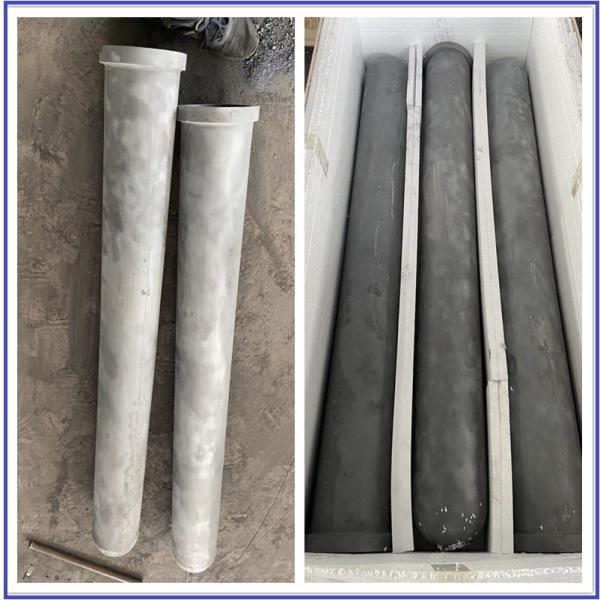 Tube de flamme en céramique de Sisic de carbure de silicium 1380℃ pour le rev