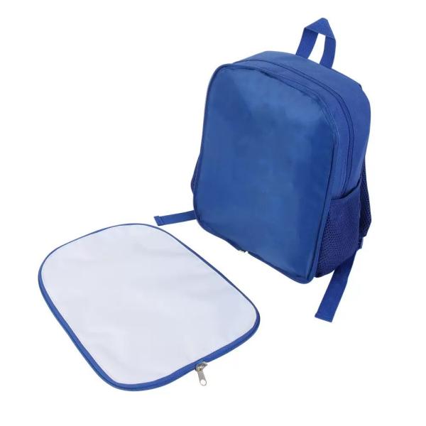 Sublimation School Bag For Kids With Detachable Printing Part Personalized Creative DIY Bags Blank Backpack