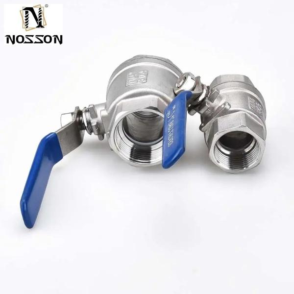 Stainless Steel 2pc Ball Valve 3 inch 6 inch DN50 PN40 32mm 400 wog for Hydraulic DIN API 6d and Heavy-Duty Applications