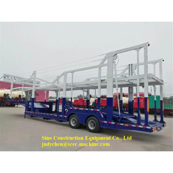 14.2m2 Heavy Duty Semi Trailers Fuwa Axles Enclosed Vehicle Rated Load 40t
