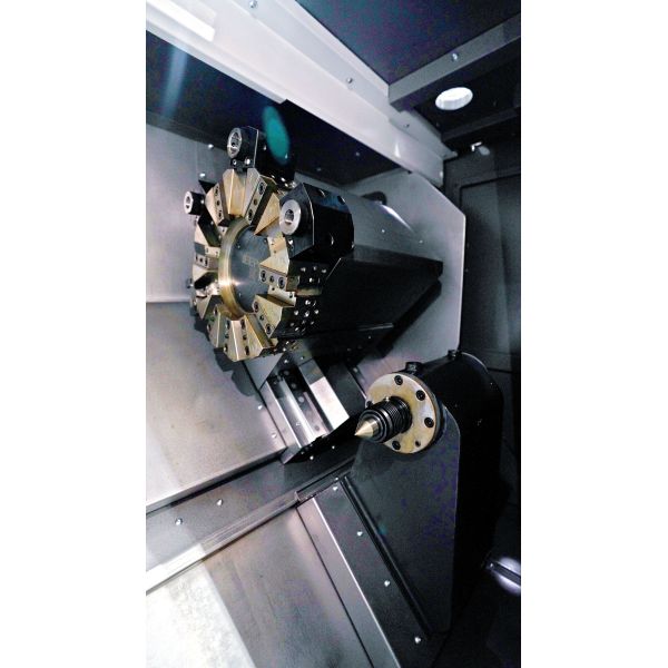 SMTCL HTC40Q Bar Feeder CNC Horizontal Lathe | Durable Machining Solution for Automotive Axle & Shaft Parts