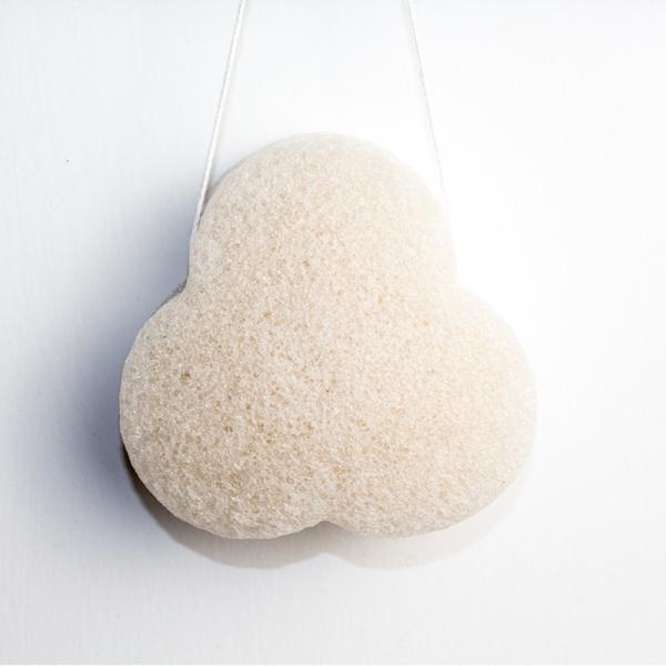 Тела формы клевера 100% губка естественного Konjac для угорь