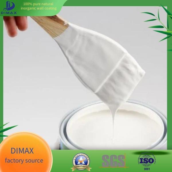 Anti Mildew Inorganic Mineral Paint Strong Alkaline Resistance No Peeling Blistering