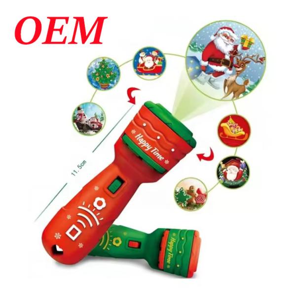 Пластиковый проектор Фонарик Детские образовательные игрушки Для рождественских подарков для детей