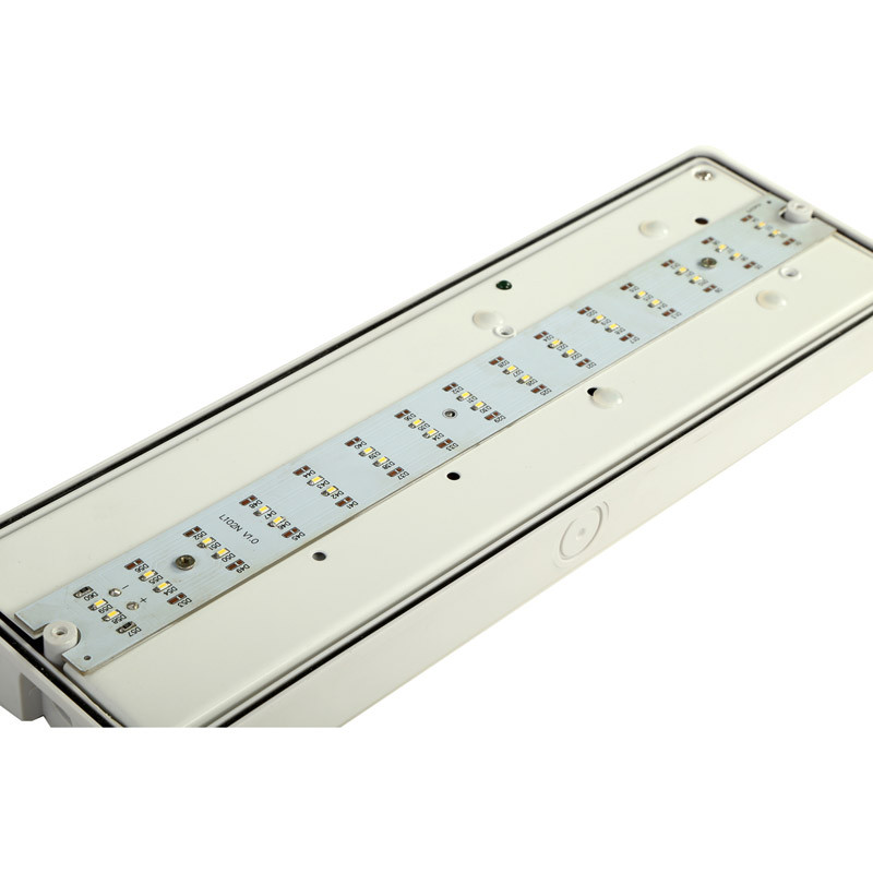 Automatic Wall Surface Mounted Rechargeable Emergency Light Fire Exit Sign Buildings