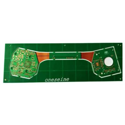 12 camadas de controlo industrial FR4 Combinação rígida Flexível PCB espessura da placa